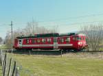 CJ - Triebwagen BDe 4/4 577 101-9 unterwegs zwischen Vendincourt und Alle am 21.03.2009