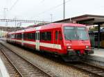 CJ - Regio nach Bonfol im Bahnhof Porrentuy am 30.10.2010