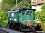 SOB -  E-Lok Be 4/4 11 im Bahnhof von Herisau am 03.09.2008