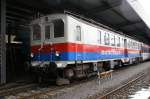 Museumstriebwagen der SOB BE 3/4 am 07.02.2006 im Depot Herisau.