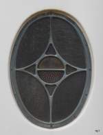 ex MThB - Fenster des Pullman Wagen WSP  51 85 09-70 001-0 zurzeit abgestellt im Bahnhof von Sonceboz-Sombeval am 06.04.2014