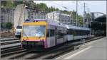 Thurbo Steuerwagen der �lteren Generation noch in MThB-Farben.