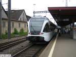 Der RABe 526 738-0 stand am 6.6.05 in Oberwinterthur und setzte seine Fahrt wenig sp�ter als S41 nach Waldshut (D) fort.