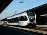 SBB / Thurbo - Triebwagen RABe 526 743-0 im Bahnhof von Wil am 26.08.2011