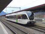 Thurbo - Triebwagen RABe 2/6 526 735-6 im Bahnhof Landquart am 15.02.2014
