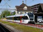 Thurbo - Triebwagen RABe 2/8  526 781-0 im Bahnhof Gossau am 19.05.2014