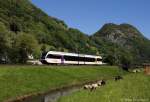 526 726 (RABe 94 85 7 526 726-5 CH-THB) als 7951 am 18.05.2013 bei Sargans