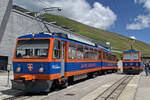 Ferrovia Monte Generoso Bergstation, Bhe 4/8, Nr. 11  Mendrisio , 25.Juni 2021, Tessin, Schweiz.
