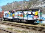 Bunt Bemalter OeBB Dienstwagen X ...