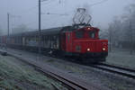 Wie Aufnahmen durch das Wetter beeinflusst werden, zeigen die folgenden fünf Bahnbilder vom Morgen des 14.