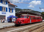Der ROTE PFEIL der Oensingen-Balsthal-Bahn/OeBB.