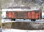 OeBB - Dienstwagen Nr. 2  abgestellt in Klus am 21.02.2009