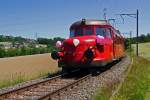 OeBB: RBe 2/4 202 (1938) auf Sonderfahrt bei Walterswil am 26. Mai 2012.        Foto: Walter Ruetsch