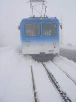 BDhe 2/4 12 am 03. Juni 2006 als Dienstzug auf Rigi Kulm 