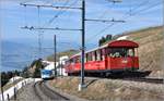 Die Parallelfahrt zwischen ARB (blau) und VRB (rot) zwischen Staffel und Kulm gelang nur annähernd. (20.04.2018)