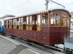 RB - Oldtimer Personenwagen B 33 im Bahnhof Rigi Kulm am 27.01.2008