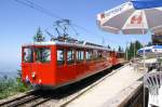 Rigi Bahn BHe 2/4 Nr.4 bei der Abfahrt nach Vitznau am 19.07.2006.