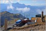 Rigi Kulm mit Vierwaldstättersee und Pilatus.
