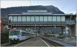 Der Voralpenexpress 2563 aus Luzern nach St.Gallen fährt in Arth-Goldau ein.