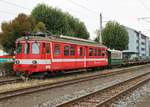 Appenzeller Bahnen AB  BDe 4/4 47 URNÄSCH mit dem B2 119 in Gossau abgestellt am 21.