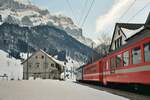 Appenzellerbahn Wasserauen Feb.