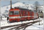 BDeh 4/4 13 und ABt 113 in Appenzell.