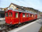 AB - Oldtimer Triebwagen BCe 4/4 30 in Urnsch am 01.12.2011