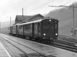 AB - Extrafahrt fr das Bahnforum.ch mit dem Dieseltreibwagen BCFm 2/4 56 und den beiden Sntiswagen C 13 und C 14 in Wasserauen am 15.04.2012