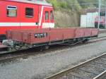 Gterwagen Kkl 412 abgestellt im Bahnhof von Herisau am 08.05.2006