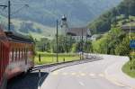 Fahrt mit der AB(Sntis Bahn)von Appenzell/AI durch das Schwendetal nach Wasserauen/AI 16.07.13