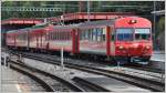 S23 1129 mit ABt 113 nach Appenzell in Herisau. (21.09.2014)