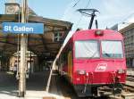 BDeh 4/4 15 als S22 4090 (St. Gallen - Appenzell) am 25.7.2014 in St.Gallen 