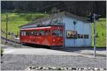 BDeh 1/2 1  Liseli  bei der Station Ruderbach in Rheineck. (29.03.2017)