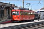 S26 6135 mit BDeh 1/2 1  Liseli  nach Walzenhausen in Rheineck. (03.05.2017)