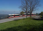 TB/AB: Bahnidylle von der ehemaligen Trogenerbahn, entstanden am 24. April 2017.
Beim Betrachten dieser Aufnahmen bin ich mit den Fidelen Mölltalern aus dem Kärtner Mölltal voll einverstanden.

Hier der Refrain des bekannten Liedes:

Appenzellerland Appenzellerland, 
singt man auf Bergeshöhn, klingts bis zum Bodensee.
Appenzellerland Appenzellerland,
ob Wies und Wald und Feld, das schönste Land der Welt

Foto: Walter Ruetsch Kanton SO
