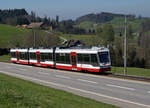 TB/AB: Bahnidylle von der ehemaligen Trogenerbahn, entstanden am 24. April 2017.
Beim Betrachten dieser Aufnahmen bin ich mit den Fidelen Mölltalern aus dem Kärtner Mölltal voll einverstanden.

Hier der Refrain des bekannten Liedes:

Appenzellerland Appenzellerland, 
singt man auf Bergeshöhn, klingts bis zum Bodensee.
Appenzellerland Appenzellerland,
ob Wies und Wald und Feld, das schönste Land der Welt

Foto: Walter Ruetsch Kanton SO
