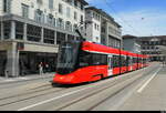 AB - Triebwagen Be 4/6 4007  + ABe 4/6  4107 unterwegs in den Strassen von der Stadt St.