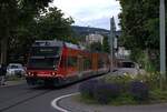 ASm BTI Aare Seeland mobil AG Biel-Täuffelen-Ins-Bahn: GTW 506 + ?, Zug 8104 Biel-Täuffelen, Murtenstrasse, Biel.