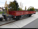 asm Seeland - Güterwagen K 588 in Siselen-Finsterhennen am 31.10.2018