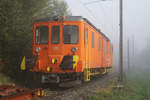 Aare Seeland mobil ASm
Während der Ausführung von Bauarbeiten im Bahnhof Langenthal wurden die in der geschützten Abstellanlage remisierten Fahrzeuge auf andere Standplätze verschoben.
De 4/4 321 in St. Urban Ziegelei am 14. Oktober 2018.
Foto: Walter Ruetsch