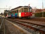 Dieser Triebwagen wird (normalerwise mit Steuerwagen Bt 552) nur noch als Entlastungszug eingesetzt.