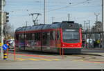 asm Oberaargau - Be 4/8  115 vor dem Bahnhof Solothurn am 22.02.2026