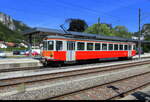 asm Oberaargau - Be 4/4 104 im Bahnhof Oensingen im Pendeldienst zwischen Niederbipp und Oensingen am 24.07.2026