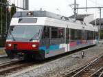 BTI / asm  - Probezug nach Brttelen mit dem Neuen Be 2/6  509 im Bahnhofsareal von Tuffelen am 25.10.2007