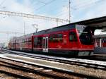 asm  - Triebzug Be 4/8   MERKUR   im Bahnhof von Langenthal am warten auf Fahrgste am 30.11.2008