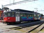 asm Triebwagen Be 4/4 525 im Bahnhofs-Depotareal von Tuffelen am 08.08.2006