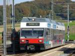 Be 2/6 503 .. im Bahnhofsareal von Siselen am 22.10.2006