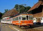 ASm: Anlässlich dem  SOLOTHURNER-MAERET-FESCHT 2008  kamen zwischen Solothurn-HB und Niederbipp Dreiwagenzüge zum Einsatz.