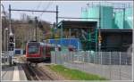 Beim Gaswerk Langenthal zweigt die Strecke nach St.Urban Ziegelei von der Strecke nach Oensingen ab.