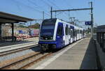 AVA / WSB - Triebwagen ABe 4/8 41 unterwegs in Suhr am 30.07.2026